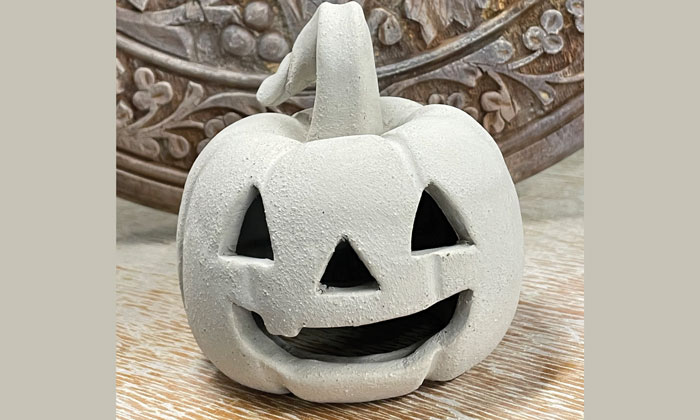 Ceramic Jack-O-Lantern